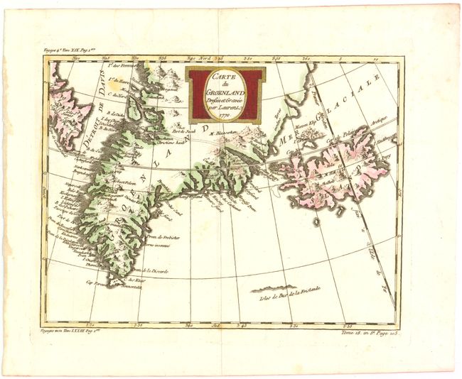 Carte du Groenland