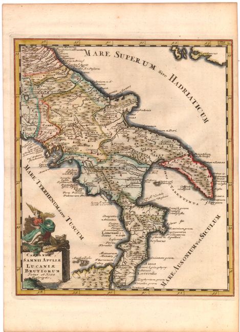 Campaniae, Samnii Apuliae Lucaniae Brutiorum Vetus et Nova Descriptio