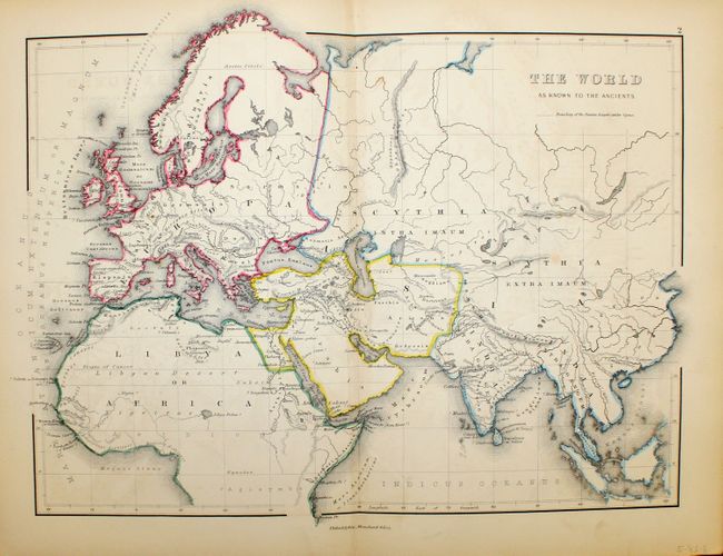 An Atlas of Classical Geography.  Constructed by William Hughes  Containing Fifty-Two Maps and Plans on Twenty-Six Plates