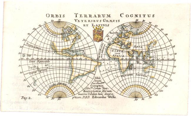 Orbis Terrarum Cognitus Veteribus Graecis et Latinis