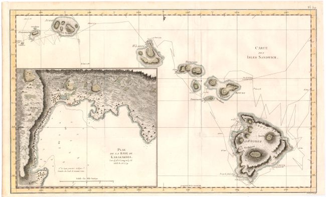 Carte des Isles Sandwich