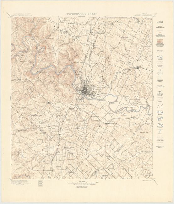 [USGS Topographical Map - Austin, Texas]