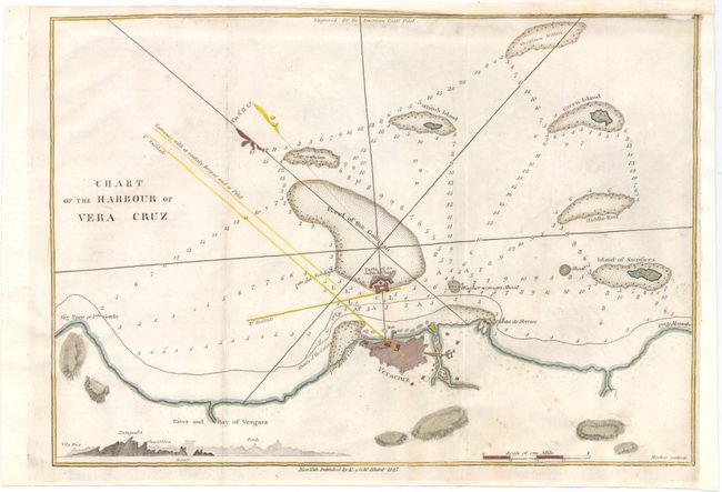 Chart of the Harbour of Vera Cruz
