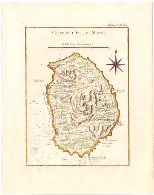 Carte de l'Isle de Nieves