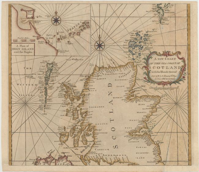 A New Chart of the Sea Coast of Scotland with the Islands thereof