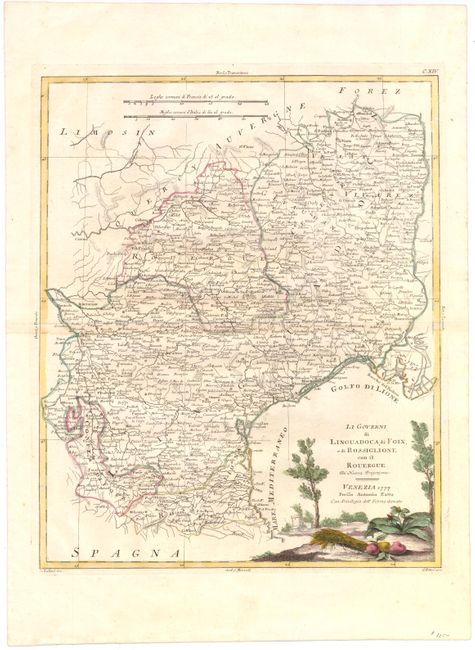 Li Governi di Linguadoca, di Foix, e di Rossiglione con il Rouergue di Nuova Projezione