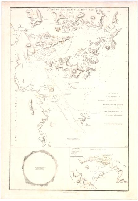 A Chart of the Islands to the Southward of Tchu-San on the Eastern Coast of China Generally Laid Down from One Published by Alexander Dalrymple Esqre. with Additions and Alternations