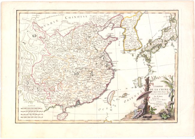 L'Empire de la Chine d'apres l'Atlas Chinois, avec les Isles du Japon