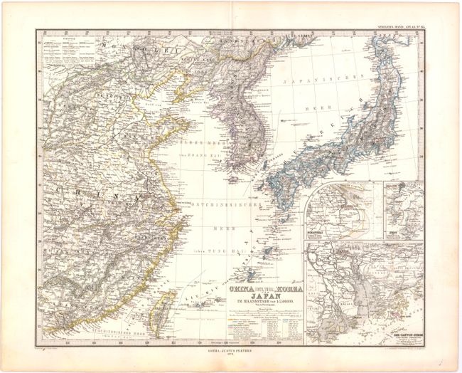 China (Ostl. Theil), Korea und Japan
