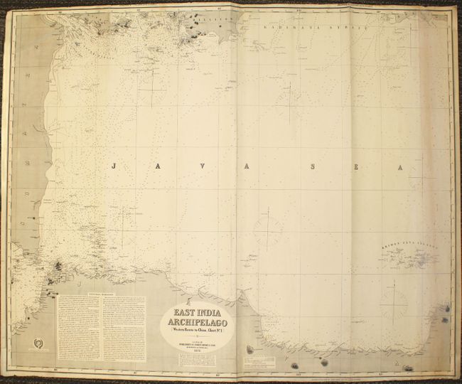 East India Archipelago [Western Route to China. Chart No. 1]