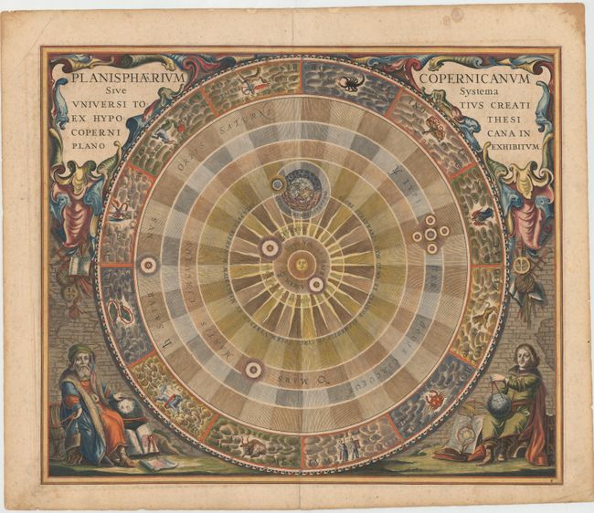 Planisphaerium Copernicanum sive Systema Universi Totius Creati ex Hypothesi Copernicana in Plano Exhibitum