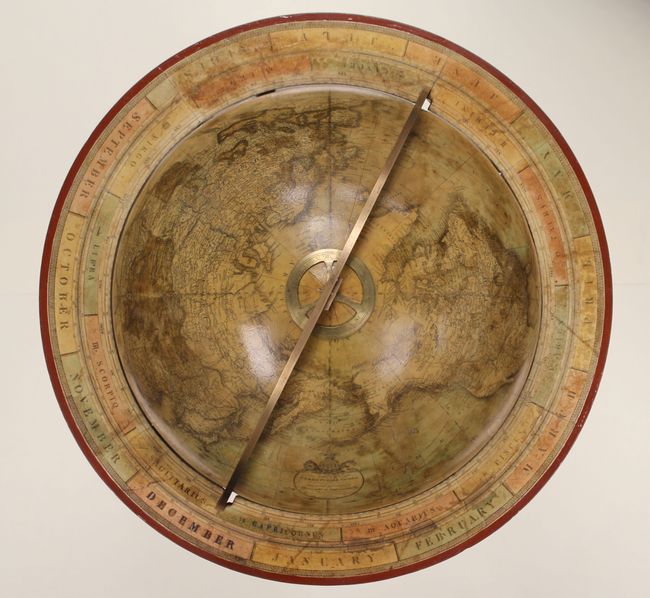 [18-inch Terrestrial Globe] Loring's Terrestrial Globe Containing All the Late Discoveries and Geographical Improvements...