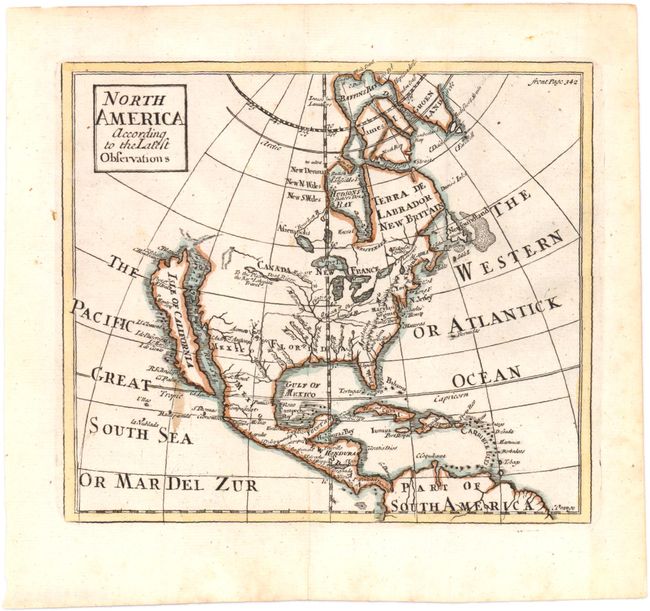 North America According to the Latest Observations [in set with] South America According to the Latest Observations