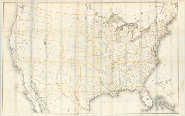 Map of the United States Exhibiting the Several Collection Districts