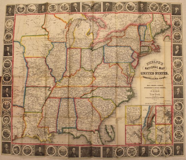 Phelp's National Map of the United States, A Travellers Guide