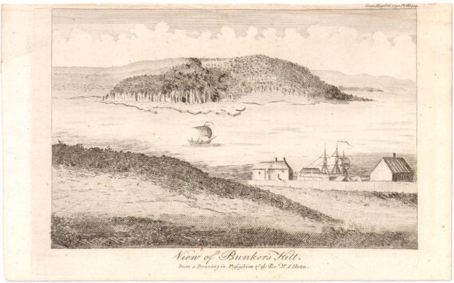 View of Bunker's Hill. From a Drawing in Possession of the Revd. Mr. Elderton