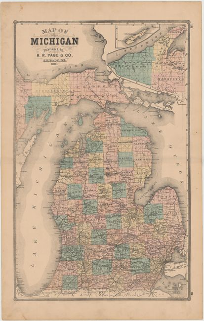 Map of Michigan