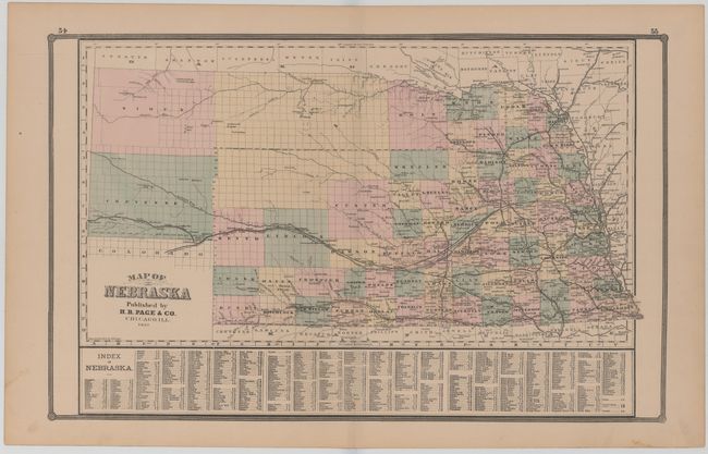 Map of Nebraska