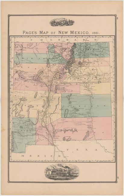 Page's Map of New Mexico