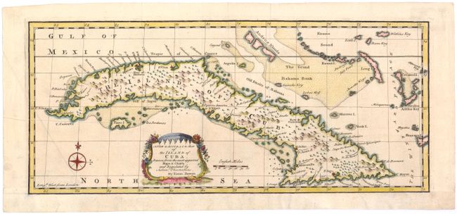 A New & Accurate Map of the Island of Cuba