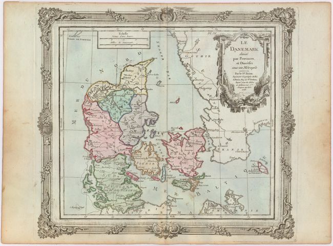 Le Danemark divise par Provinces et Dioceses sous une Metropole