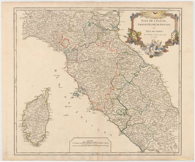 Etat de l'Eglise, Grand Duche de Toscane, et Isle de Corse