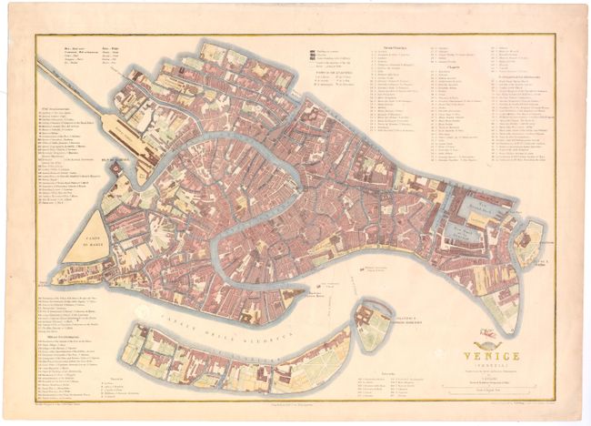 Venice (Venezia) Drawn from the Latest Authentic Documents