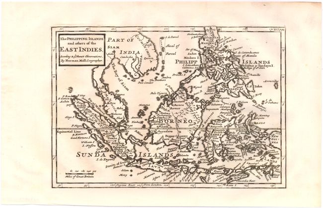 The Philippine Islands and Others of the East Indies, According to ye Newest Observations