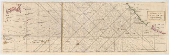 A Chart of the Pacific Ocean from the Equinoctial to the Latitude of 39 1/2d. No