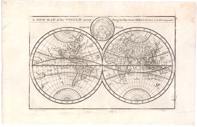 A New Map of the World According to the New Observations