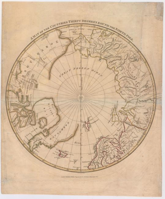 A Map of the Countries Thirty Degrees Round the North Pole