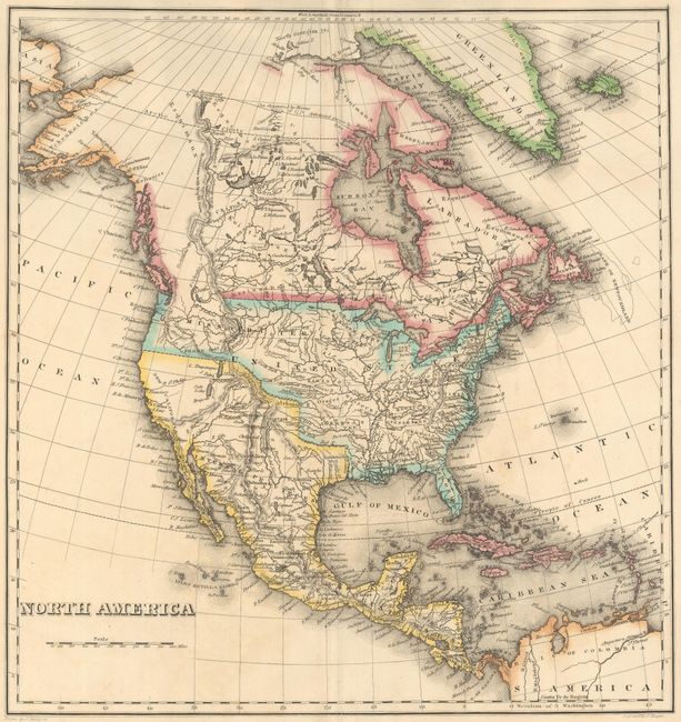 Geographical, Statistical, and Historical Map of North America