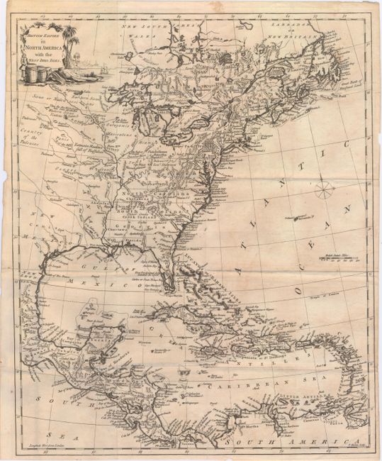 British Empire in North America with the West India Isles