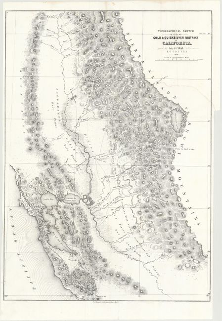 Topographical Sketch of the Gold & Quicksilver District of California