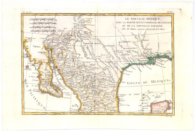 Le Nouveau Mexique, avec la Partie Septentrionale de l'Ancien, ou de la Nouvelle Espagne