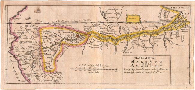 The Great River Maranon or of the Amazons Geographically Describ'd by Samuel Fritz Missioner on the Said River