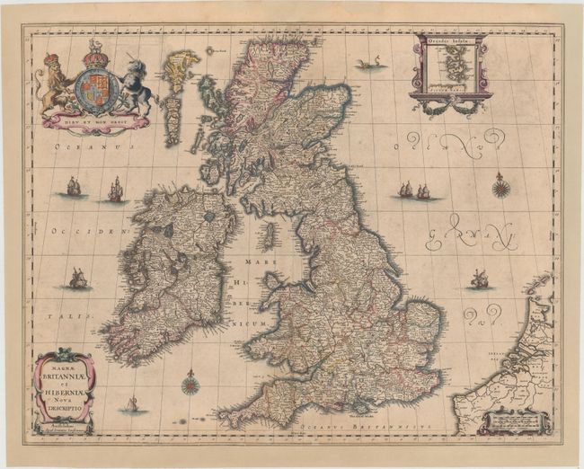 Magnae Britanniae et Hiberniae Nova Descriptio