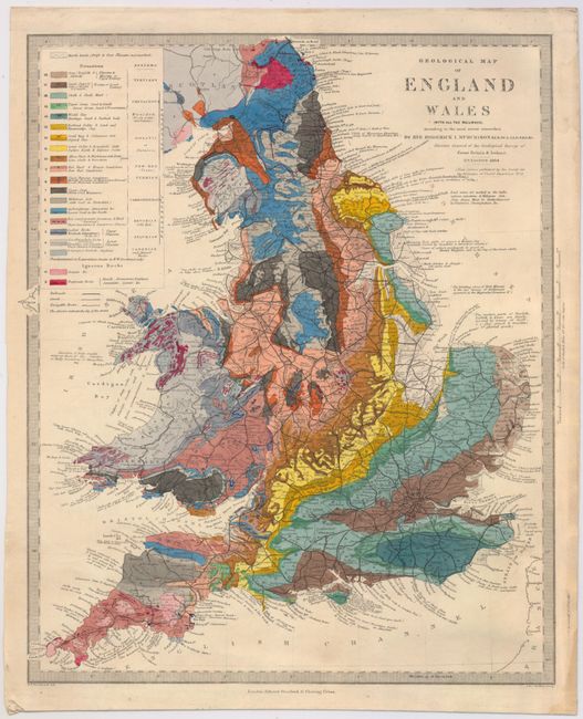 Geological Map of England and Wales