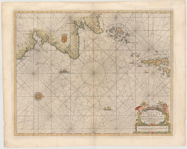 The East Coast of Scotland with the Isles of Orkney and Shetland