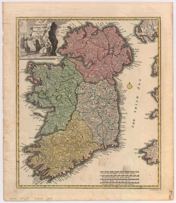 Regni Hiberniae Accurata Tabula per Hermanum Moll