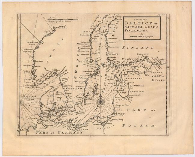 A Chart of the Baltick or East Sea. Gulf of Finland &c.