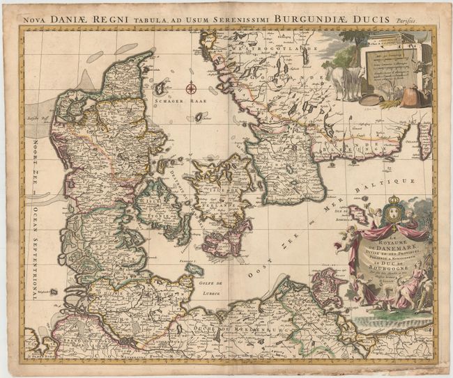 Le Royaume de Danemark, Divise en Ses Provinces, Presente a Monseigneur le Duc de Bourgogne...