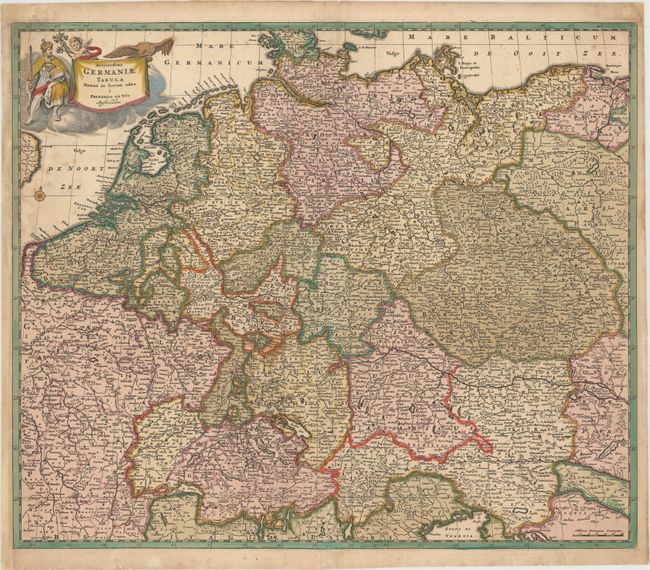 Accuratissima Germaniae Tabula Denuo in Lucem Edita