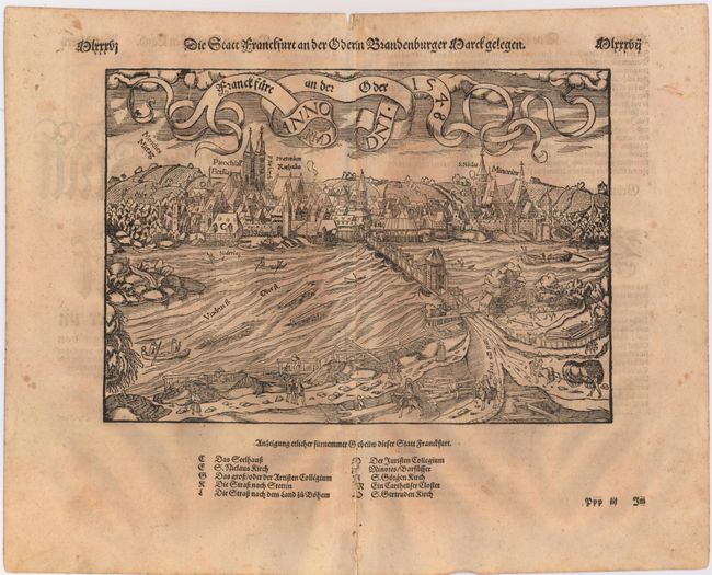 Franckfurt an der Oder Anno Dni 1548