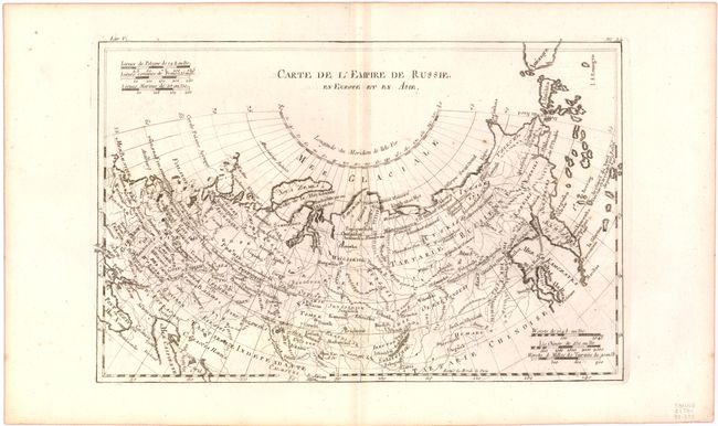 Carte de l'Empire de Russie, en Europe et en Asie