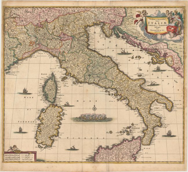 Novissima et Accuratissima Totius Italiae Corsicae et Sardiniae Descriptio
