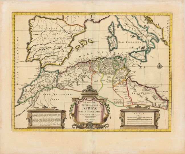 In Notitiam Ecclesiasticam Africae Tabula Geographica