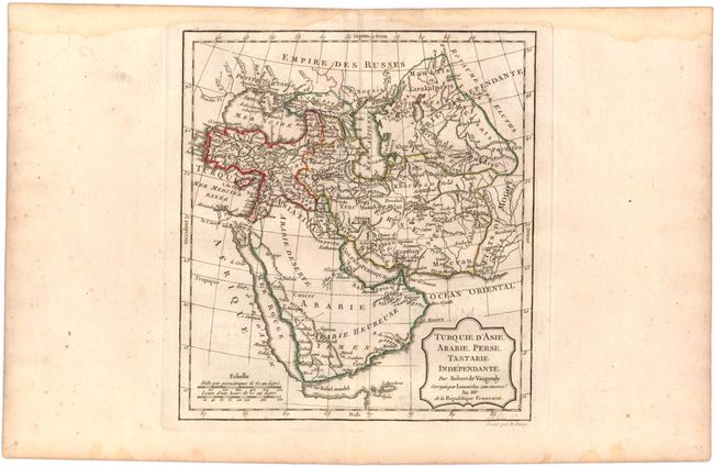 Turquie d'Asie, Arabie, Perse, Tartarie Independante
