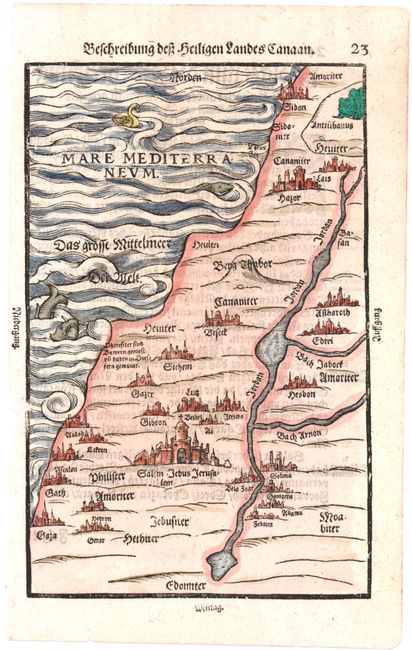 Beschreibung des Heiligen Landes Canaan