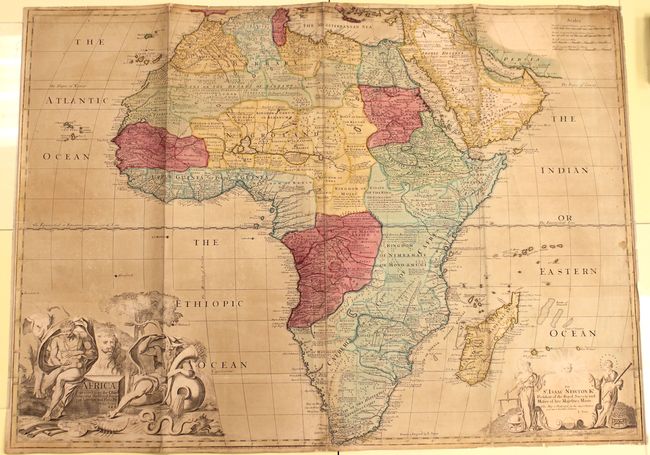 Africa Corrected from the Observations of the Royal Society of London and Paris